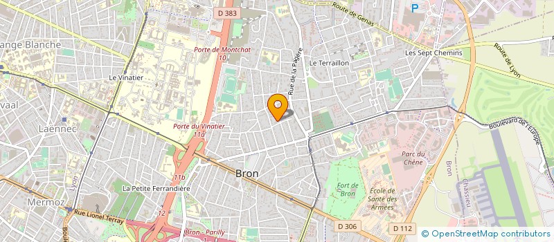 localisation de l'entreprise MONSIEUR VASILE VLADU  BRON