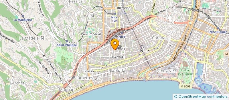 localisation de l'entreprise MONSIEUR VASILI CEBOTARI à NICE