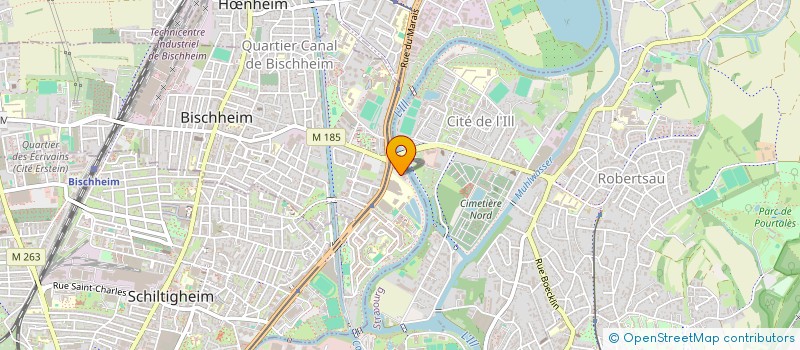 localisation de l'entreprise MONSIEUR VASILI KVANTALIANI  SCHILTIGHEIM