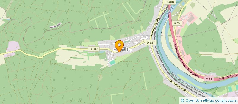 localisation de l'entreprise MONSIEUR VASILICA CHIRIAC  MARBACHE