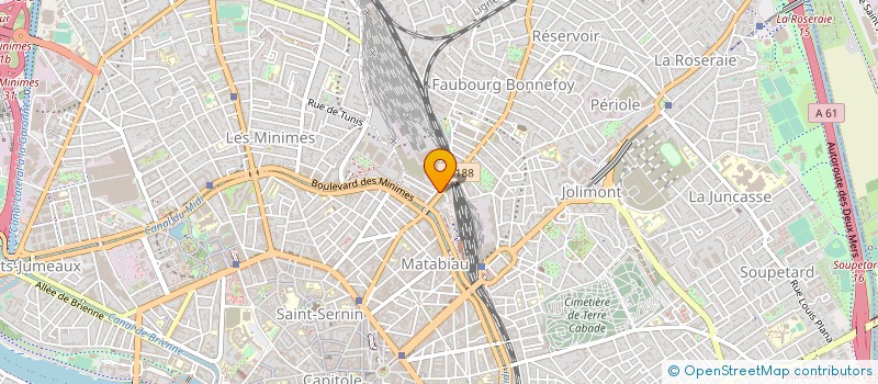 localisation de l'entreprise MONSIEUR VASILICA CRUCEANU à TOULOUSE