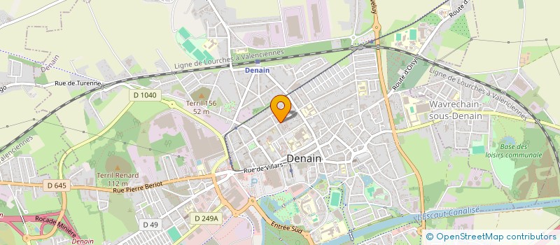 localisation de l'entreprise MONSIEUR VASILICA IAMANDI  DENAIN