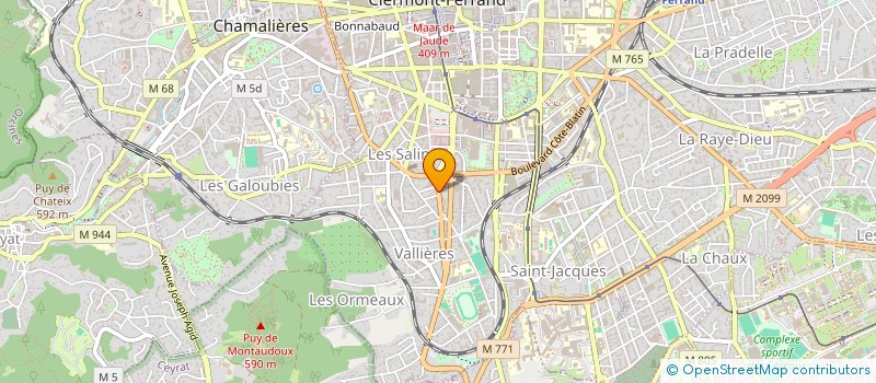 localisation de l'entreprise MONSIEUR VASILICA IONUT POPEANU à CLERMONT-FERRAND