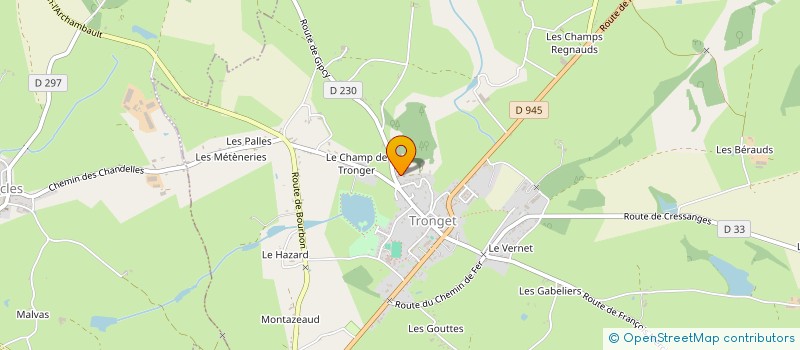 localisation de l'entreprise MONSIEUR VASILICA MIHAILA à TRONGET