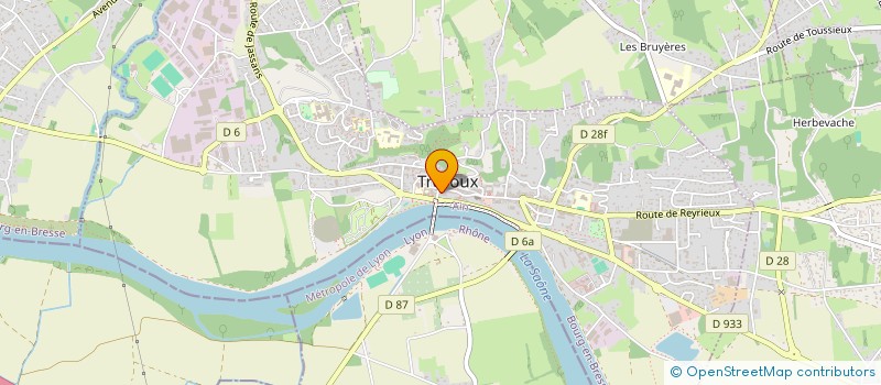 localisation de l'entreprise MONSIEUR VASILII LESNIC à TREVOUX