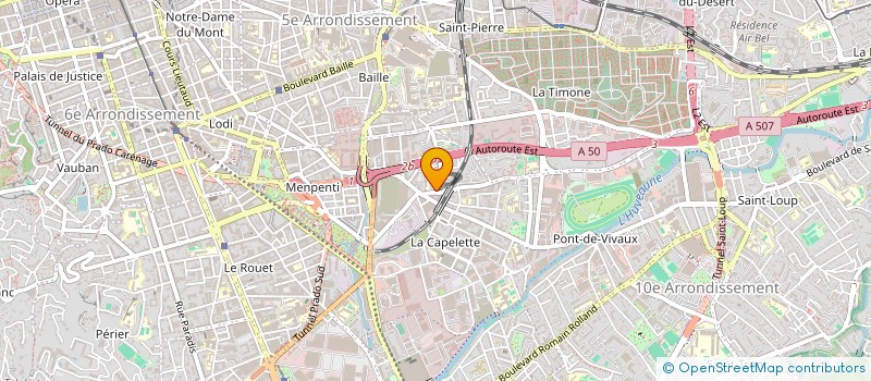 localisation de l'entreprise MONSIEUR VASILII MOCANU  MARSEILLE