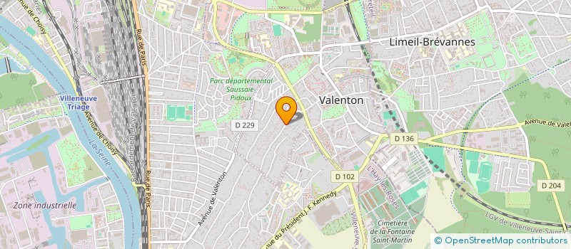 localisation de l'entreprise MONSIEUR VASILII NASTAS  VALENTON