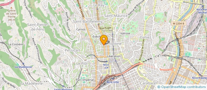 localisation de l'entreprise MONSIEUR VASILII STIRBA à NICE