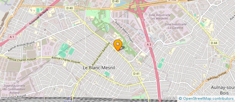 localisation de l'entreprise MONSIEUR VASILII TCACI à LE BLANC-MESNIL