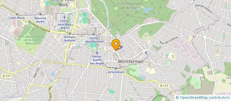 localisation de l'entreprise MONSIEUR VASILLI TODOSICIUC  MONTFERMEIL