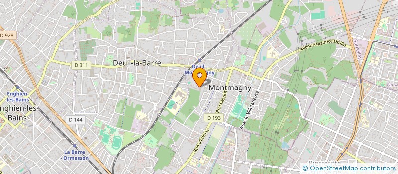 localisation de l'entreprise MONSIEUR VASITHARAN RASATHURAI  MONTMAGNY