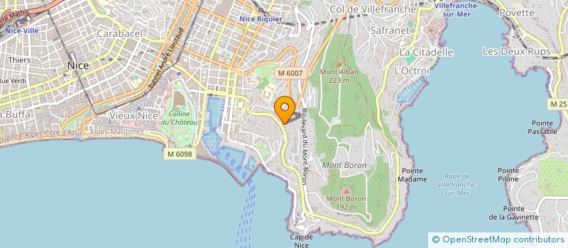 localisation de l'entreprise MONSIEUR VASSIL BLIZNAKOV  NICE