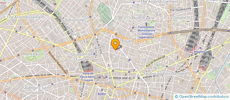 localisation de l'entreprise MONSIEUR VASSILI BALLE  PARIS