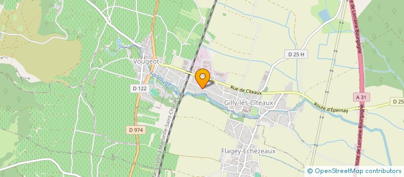 localisation de l'entreprise MONSIEUR VASSILI CHANUS  GILLY-LES-CITEAUX