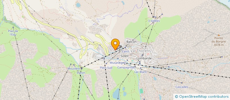 localisation de l'entreprise MONSIEUR VASSILI DELCROS  LES BELLEVILLE