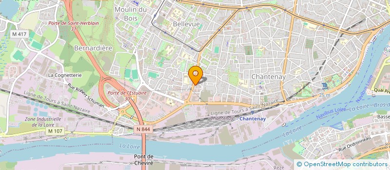 localisation de l'entreprise MONSIEUR VASSILI LELODEY HELARD  NANTES