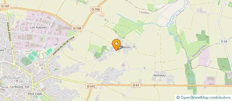 localisation de l'entreprise MONSIEUR VASSILI TOURET  LOUDUN