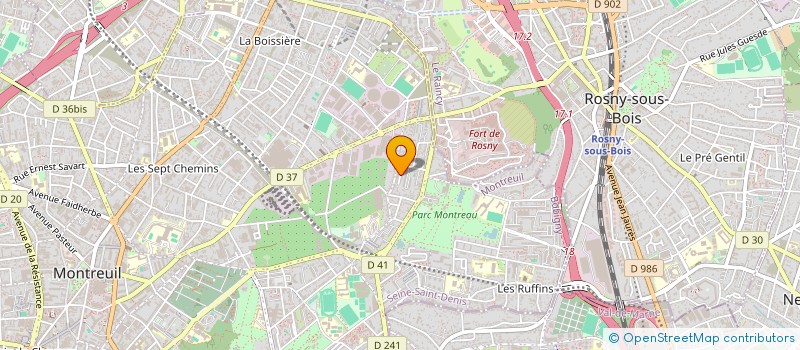 localisation de l'entreprise MONSIEUR VASSILIS KALOKYRIS à MONTREUIL