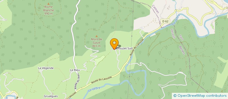 localisation de l'entreprise MONSIEUR VASSILY FAILLIE  LA SALVETAT-SUR-AGOUT