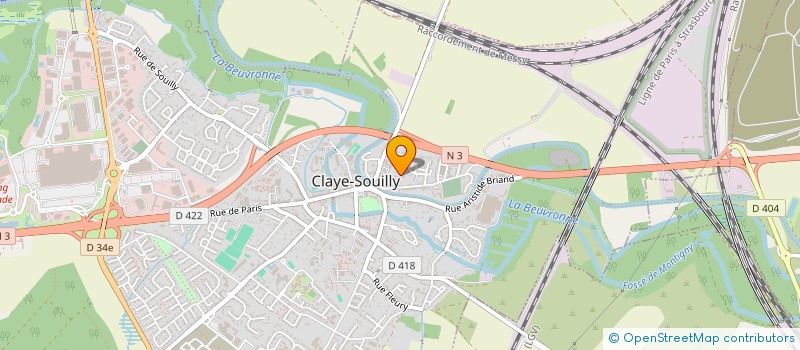 localisation de l'entreprise MONSIEUR VASSILY TALLIDIS  CLAYE-SOUILLY