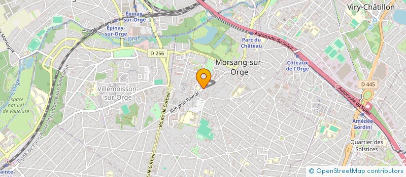 localisation de l'entreprise MONSIEUR VASSIRIKI BAMBA  MORSANG-SUR-ORGE