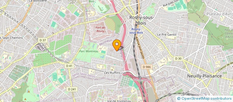 localisation de l'entreprise MONSIEUR VASYL BILYK à MONTREUIL