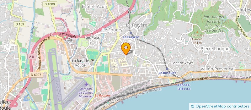 localisation de l'entreprise MONSIEUR VASYL DANCHA  CANNES