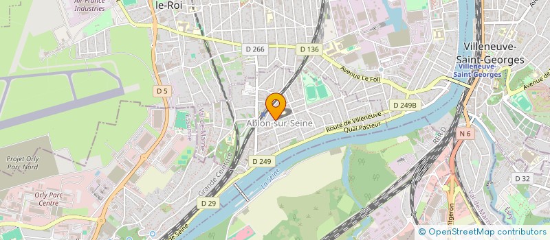 localisation de l'entreprise MONSIEUR VASYL FRANKO  ABLON-SUR-SEINE