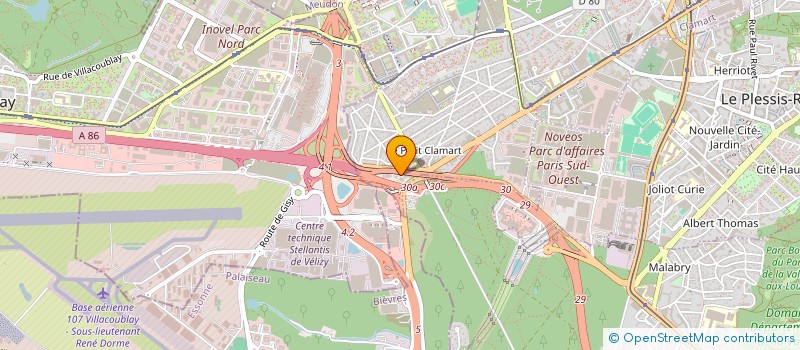 localisation de l'entreprise MONSIEUR VASYL HNATCHUK à CLAMART