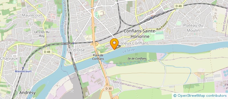 localisation de l'entreprise MONSIEUR VASYL HUSKA à CONFLANS-SAINTE-HONORINE