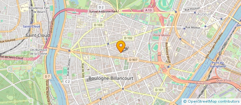 localisation de l'entreprise MONSIEUR VASYL KHARUK à BOULOGNE-BILLANCOURT