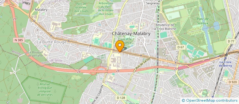 localisation de l'entreprise MONSIEUR VASYL LAZURKA à CHATENAY-MALABRY