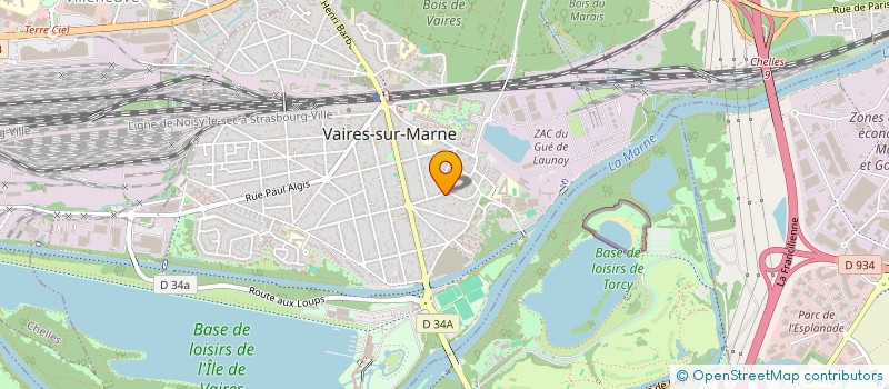 localisation de l'entreprise MONSIEUR VASYL MAKSYMIV  VAIRES-SUR-MARNE