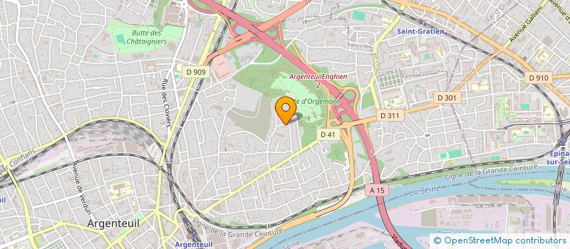 localisation de l'entreprise MONSIEUR VASYL NIKULAITSA  ARGENTEUIL