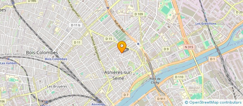 localisation de l'entreprise MONSIEUR VASYL POTIAK à ASNIERES-SUR-SEINE