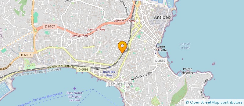 localisation de l'entreprise MONSIEUR VASYL SLOBODIAN à ANTIBES