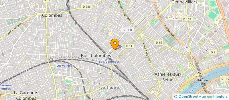 localisation de l'entreprise MONSIEUR VASYL SOLODZHUK à BOIS-COLOMBES