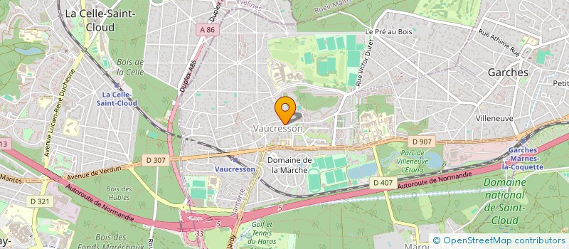 localisation de l'entreprise MONSIEUR VAUCRESSON ABEL  VAUCRESSON