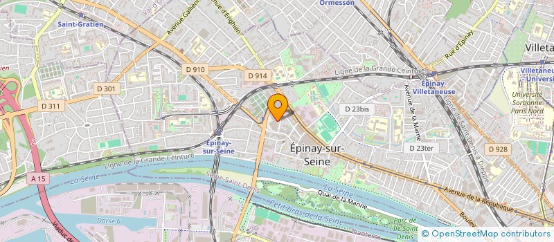 localisation de l'entreprise MONSIEUR VAZOUMANA DOUMBIA à EPINAY-SUR-SEINE