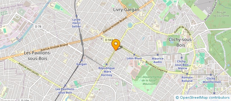localisation de l'entreprise MONSIEUR VEACESLAV CARARUS à LIVRY-GARGAN