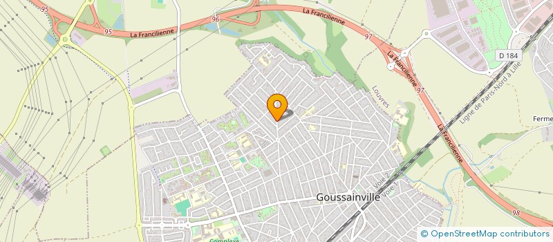 localisation de l'entreprise MONSIEUR VEACESLAV CIUPERCA  GOUSSAINVILLE