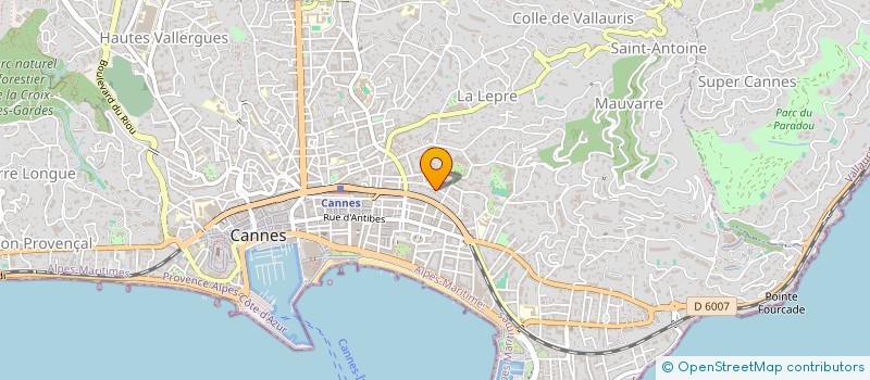 localisation de l'entreprise MONSIEUR VEACESLAV COCA à CANNES
