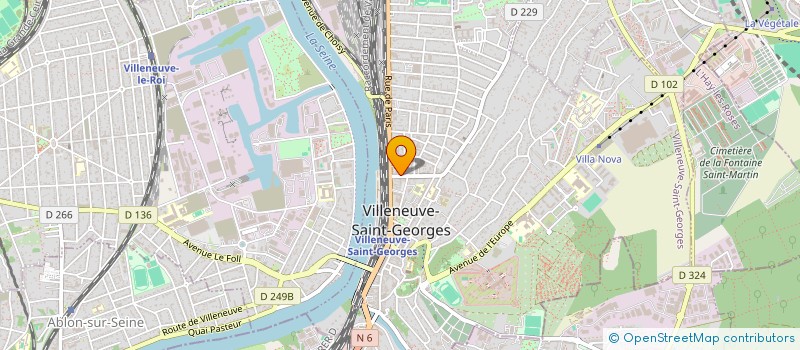 localisation de l'entreprise MONSIEUR VEACESLAV IOVU  VILLENEUVE-SAINT-GEORGES