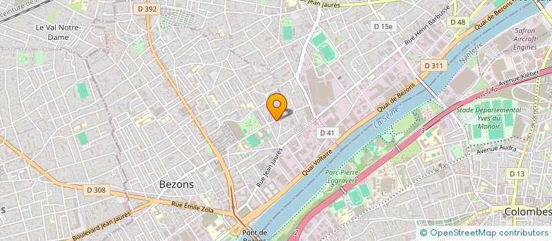 localisation de l'entreprise MONSIEUR VEACESLAV MANOILA à BEZONS