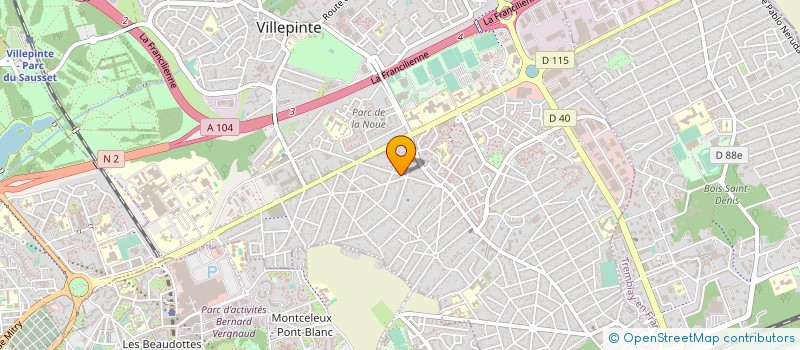 localisation de l'entreprise MONSIEUR VEACESLAV MARCHITAN à VILLEPINTE