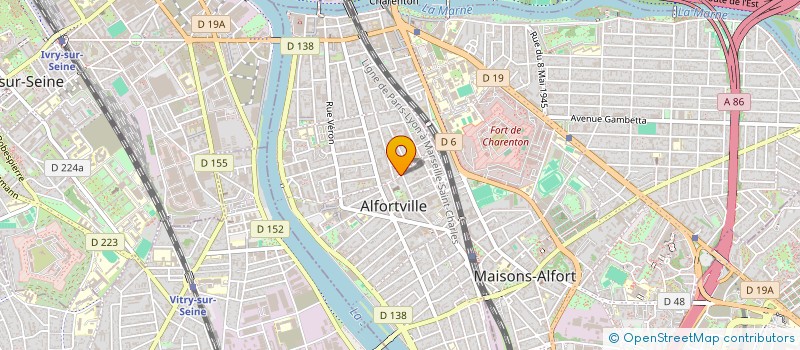 localisation de l'entreprise MONSIEUR VEACESLAV MEREUTA à ALFORTVILLE