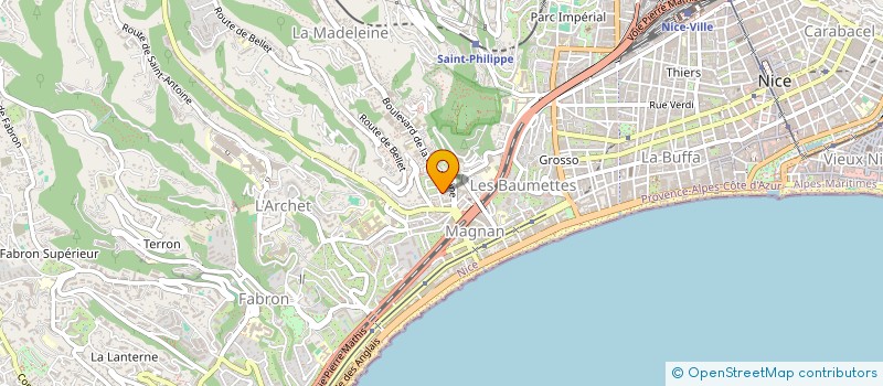 localisation de l'entreprise MONSIEUR VEACESLAV MITA  NICE