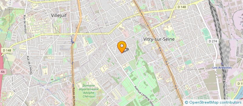 localisation de l'entreprise MONSIEUR VEACESLAV MORARI à VITRY-SUR-SEINE