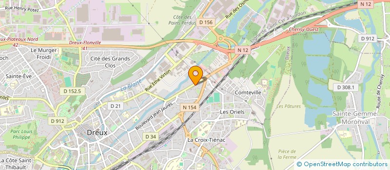localisation de l'entreprise MONSIEUR VEACESLAV MUNTEAN à DREUX
