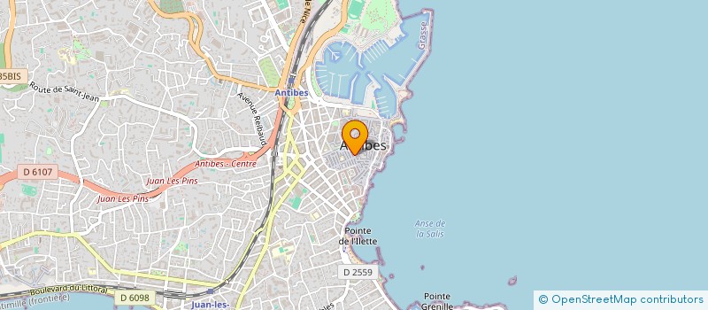 localisation de l'entreprise MONSIEUR VEACESLAV ORLOV à ANTIBES
